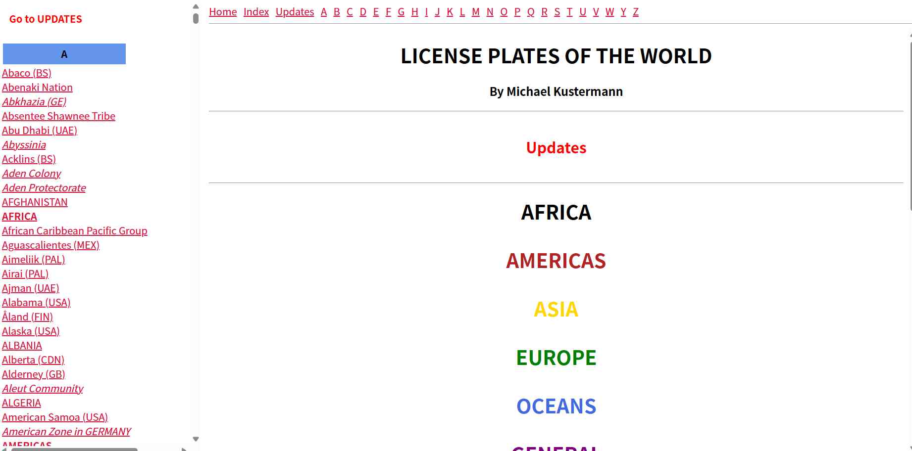 世界车牌资料库